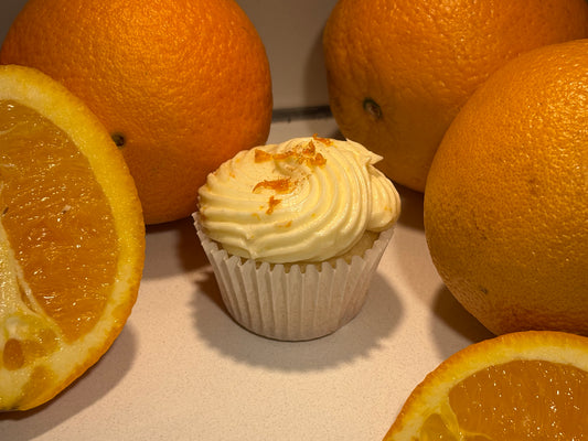 Naval Orange mini cupcake