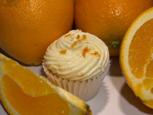 Naval Orange mini cupcake